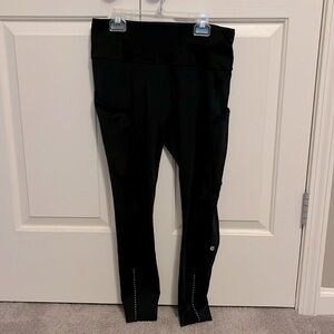 Lululemon Fast and Free High Rise Tight 25” 7/8 Size 8